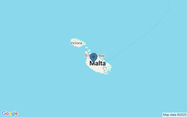 Kaart met locatie Mdina Experience